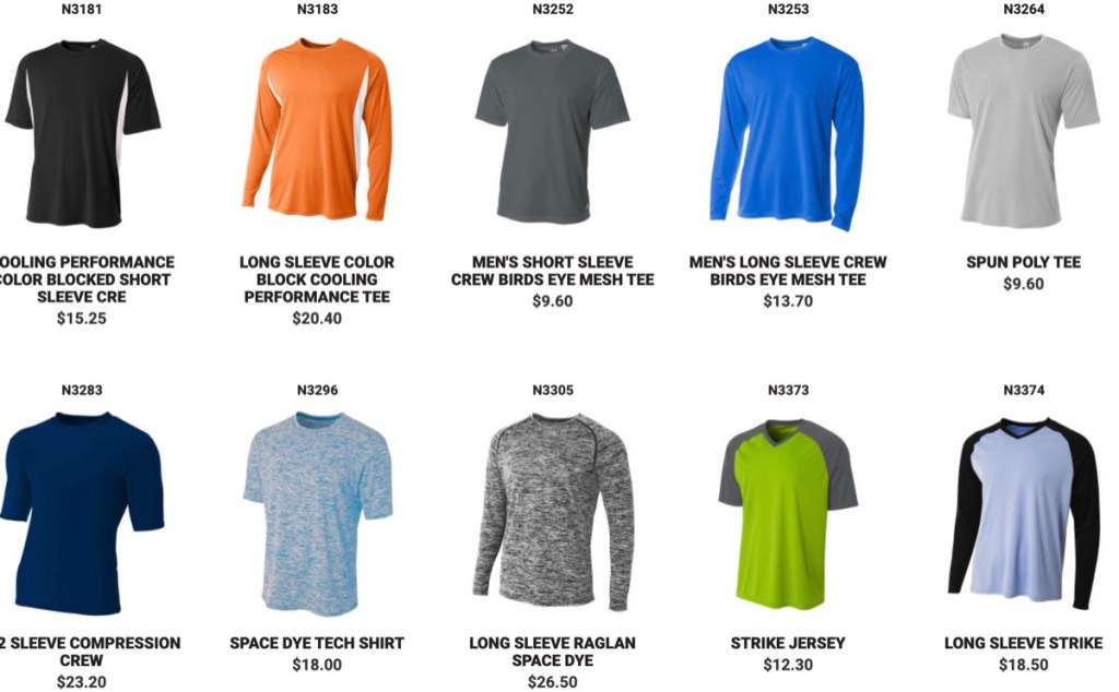 A4 Apparel activewear & gym clothing manufacturer in the USA