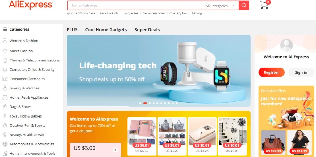 AliExpress PrestaShop dropshipping module & supplier