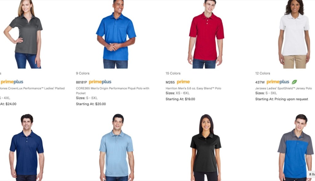 Alphabroder wholesale blank polo shirt supplier