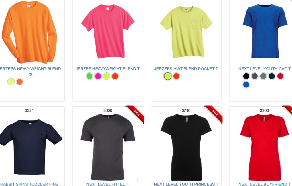 American T-Shirt Company wholesale blank t-shirt supplier