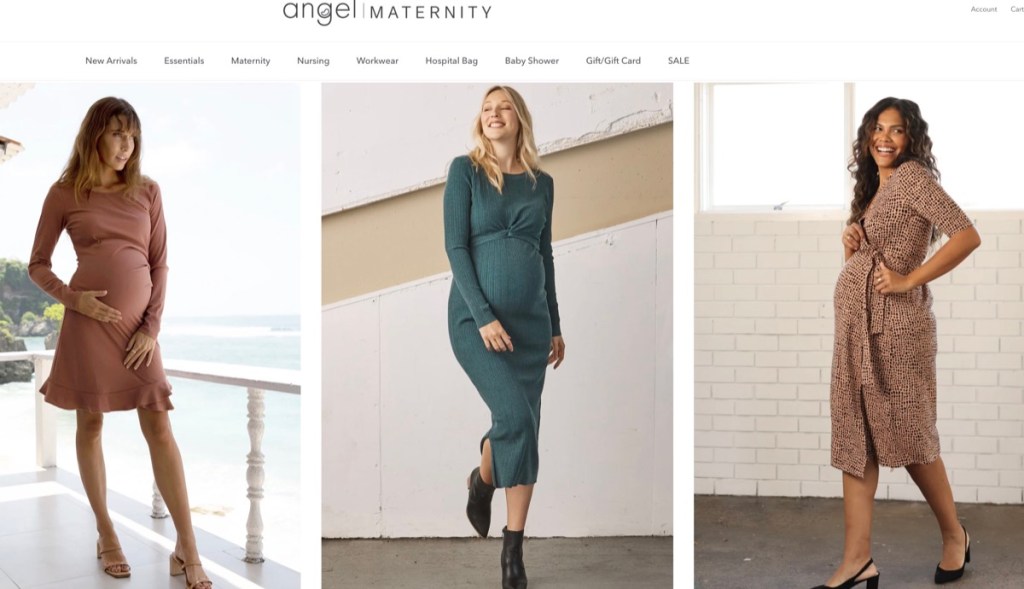 Angel Maternity wholesale maternity clothing vendor