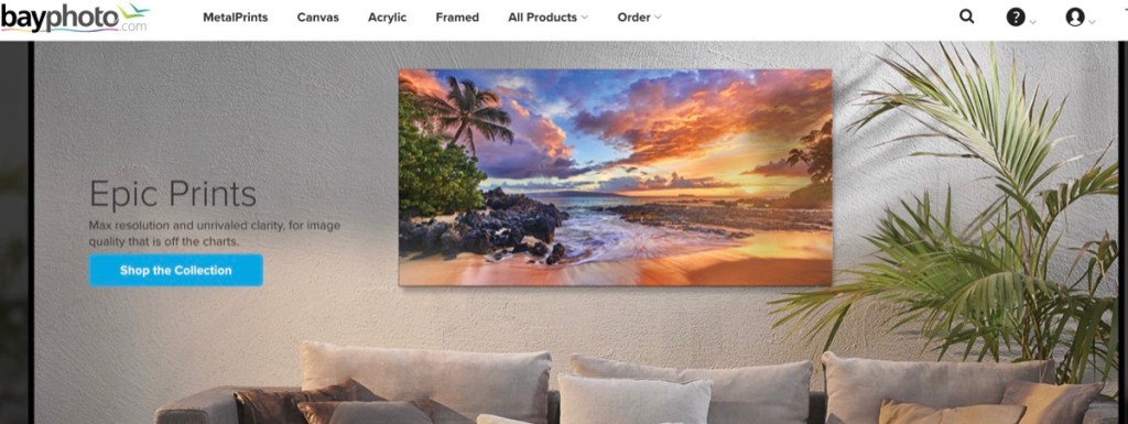 Bay Photo USA online custom printing company & service