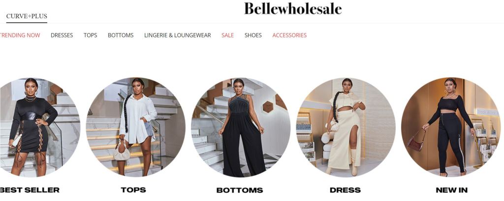 Belle Wholesale curvy & plus-size fashion clothing wholesale supplier