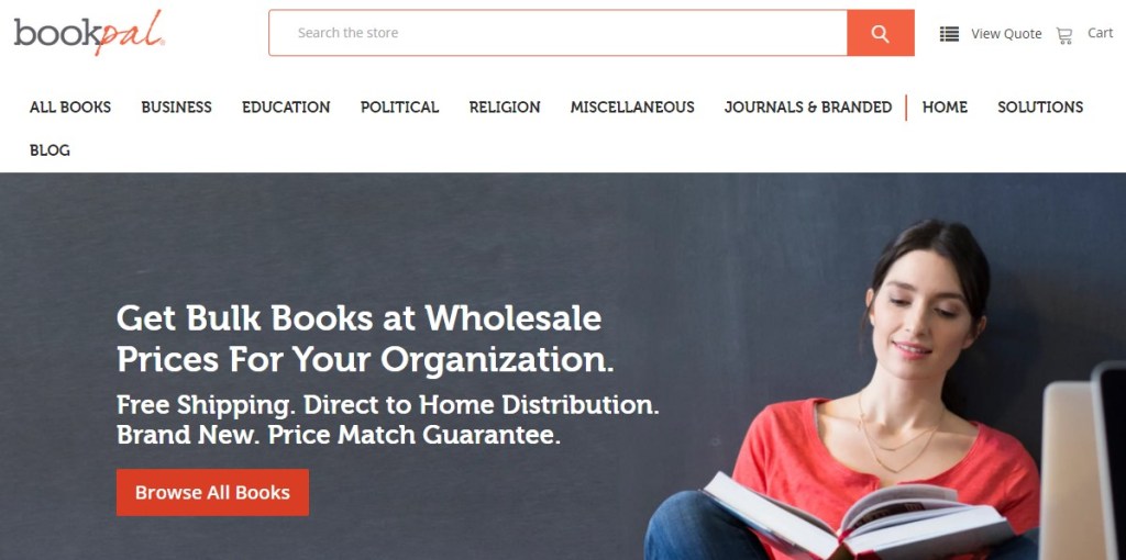 Bookpal book wholesaler