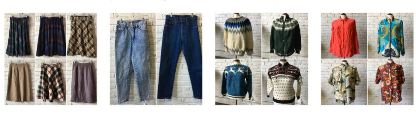 Bulk Vintage retro & vintage fashion clothing wholesaler