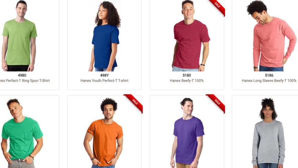 Carolina Made wholesale Hanes t-shirt supplier