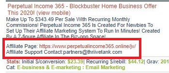 ClickBank affiliate material link