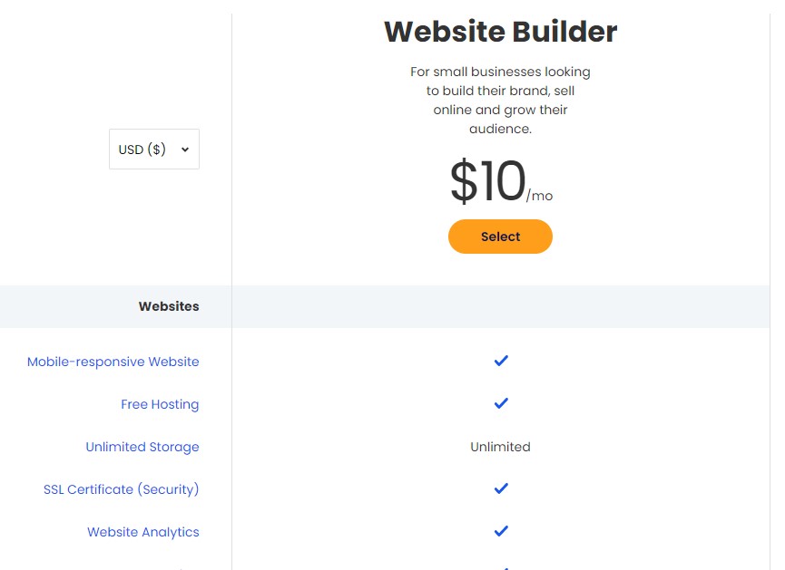 Constant Contact blogging platform pricing