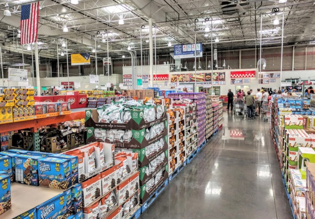 Costco Wholesale food market