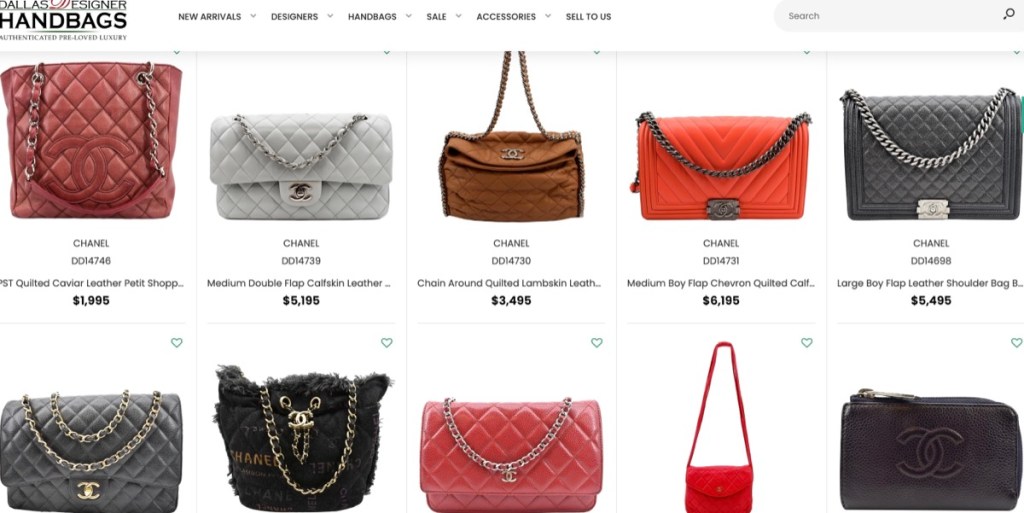 Dallas Designer Handbags wholesale Chanel bags & purses supplier