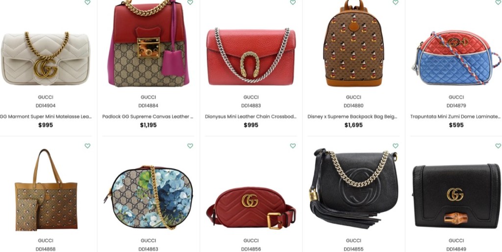 Dallas Designer Handbags wholesale authentic Gucci bags & purses supplier