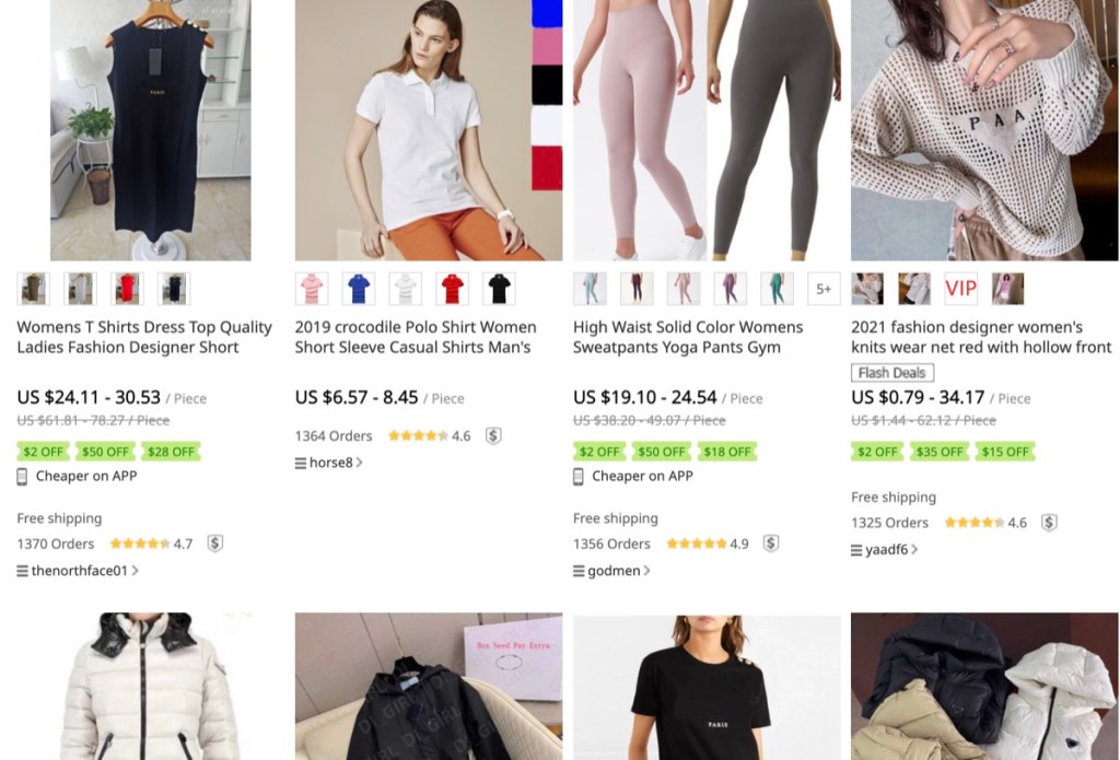 DHgate wholesale fashion clothing marketplace