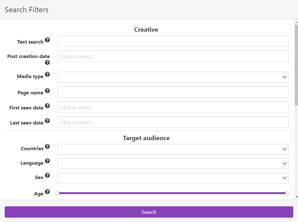 Dropispy ad filters