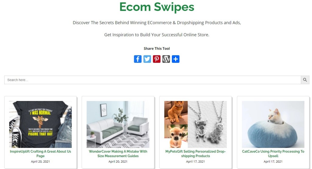 Ecom Swipes