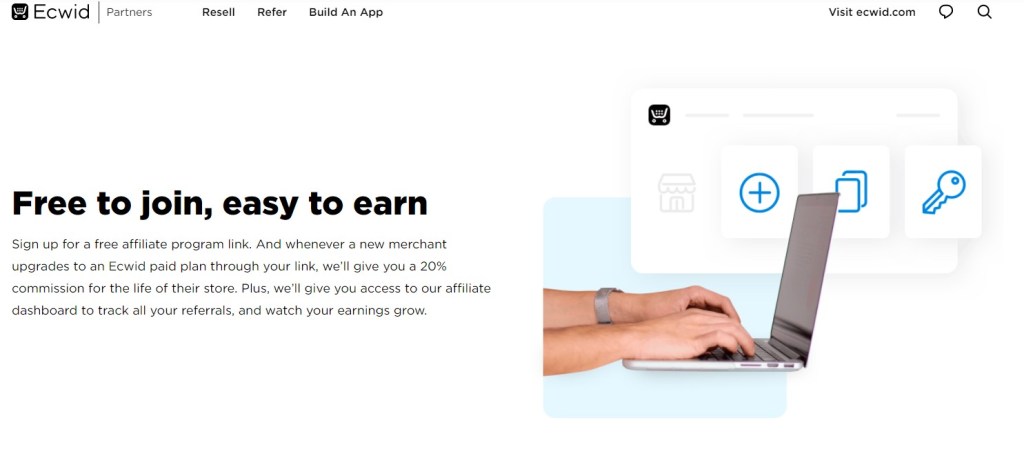 Ecwid affiliate program