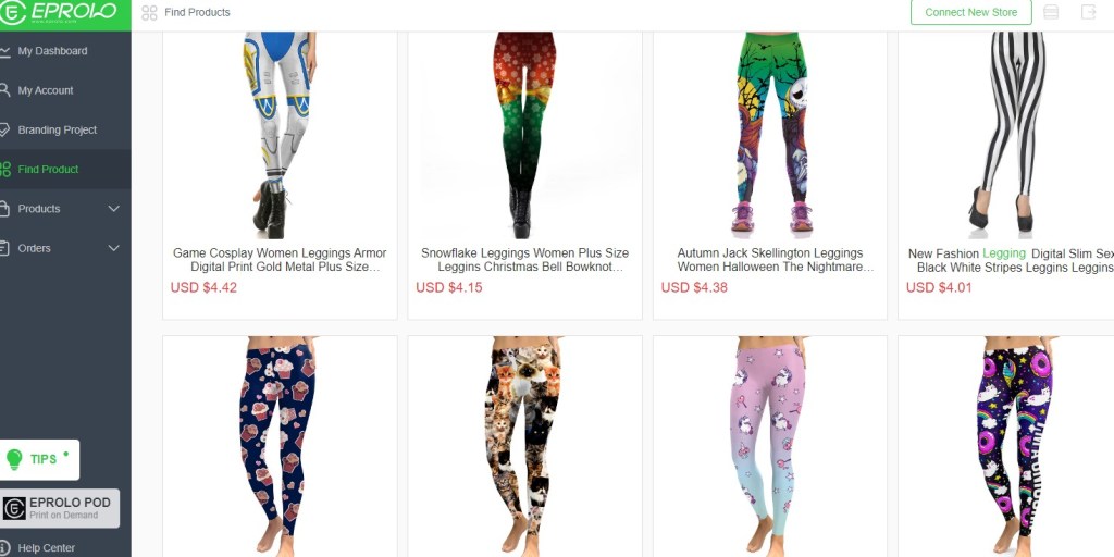 EPROLO yoga pants & fitness leggings dropshipping supplier