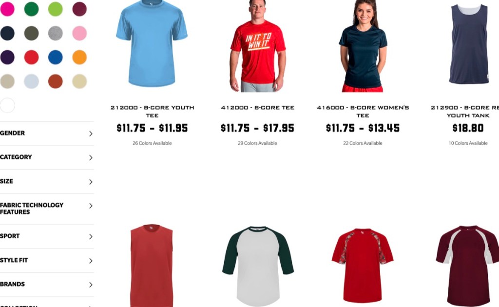 Founder Sport Group high-quality wholesale blank t-shirt supplier