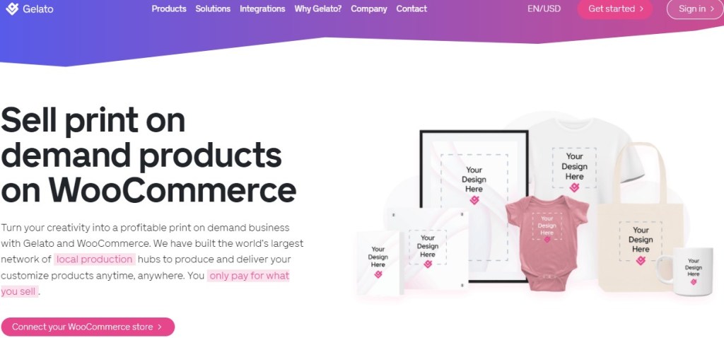 Gelato WordPress & WooCommerce print-on-demand plugin