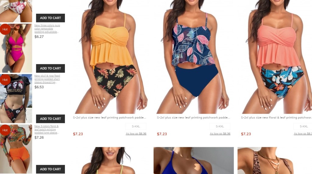 Girlmerry swimwear dropshipping supplier