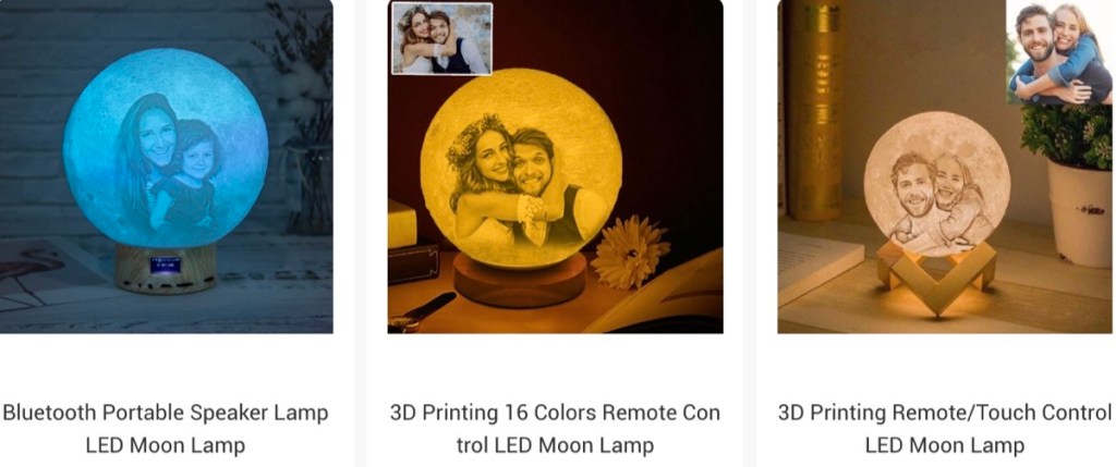 JetPrint custom lamp & night light print-on-demand supplier