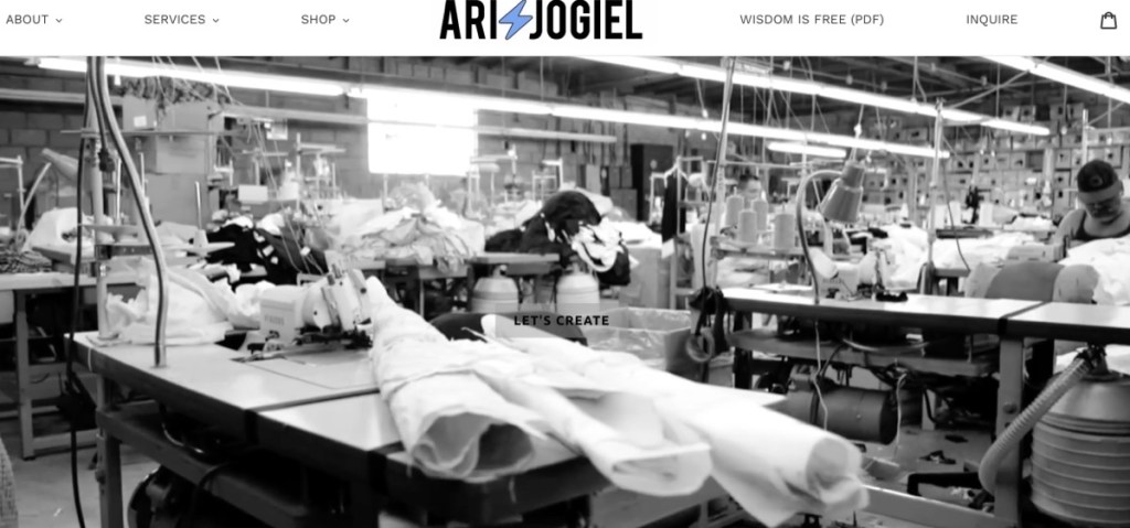 ARI JOGIEL clothing manufacturer in Los Angeles, California, USA