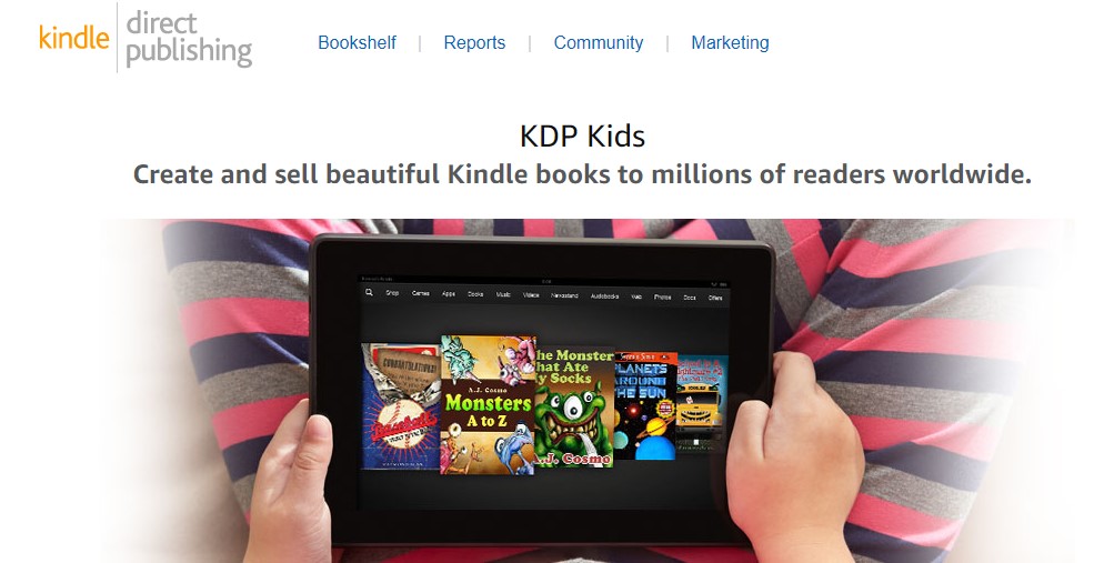 KDP Print children's book print-on-demand company