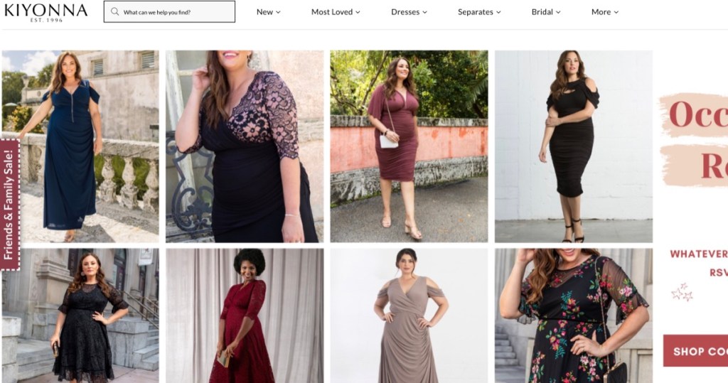 Kiyonna curvy & plus-size fashion clothing wholesale supplier