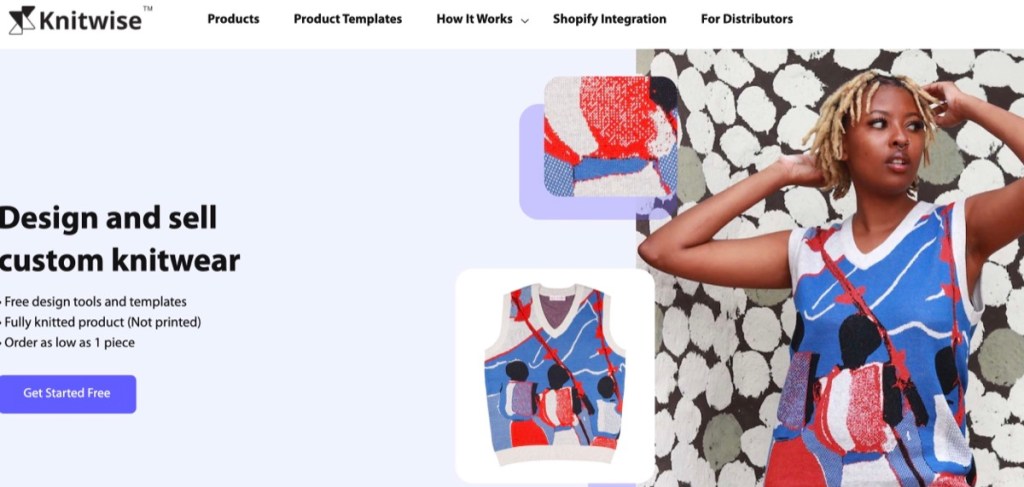 Knitwise custom knitwear & sweater print-on-demand supplier