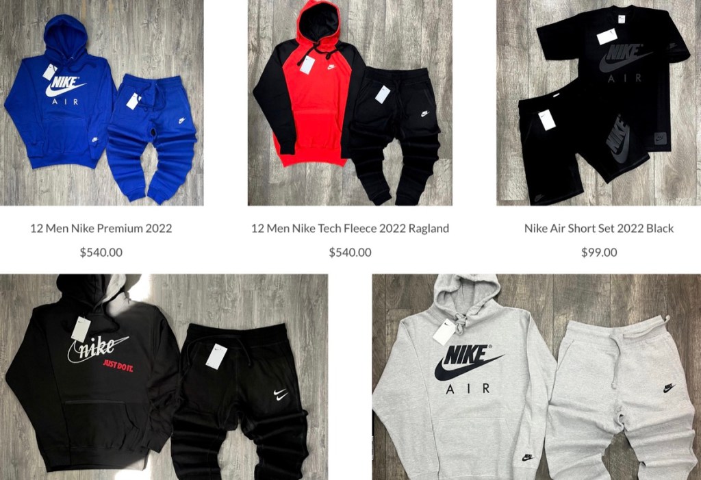 Low Low Wholesale Distributors wholesale Nike clothing supplier