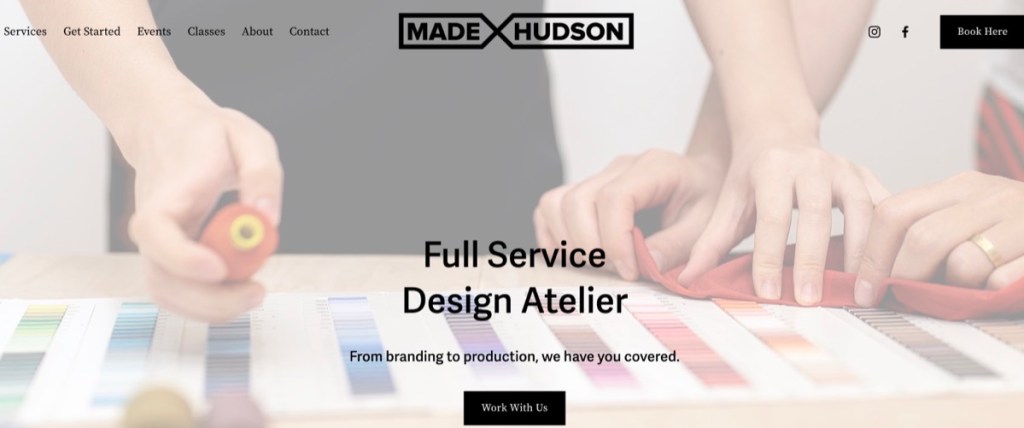 Made X Hudson clothing manufacturer in New York