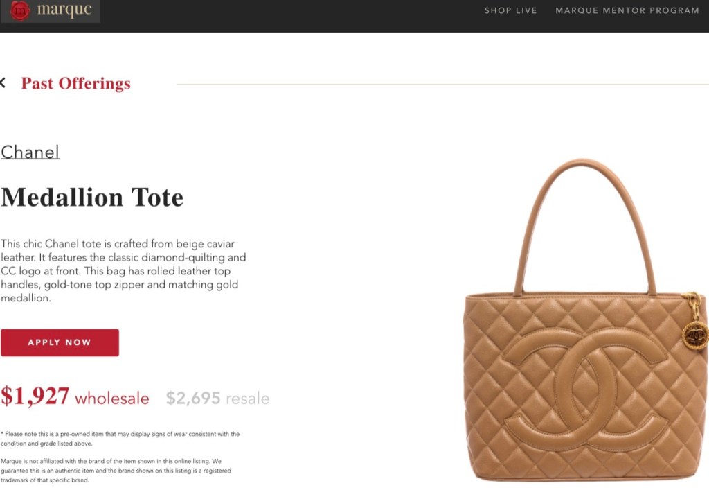 Marque Luxury wholesale Chanel bags & purses supplier