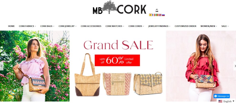 MBCork Alibaba factory direct wholesaler