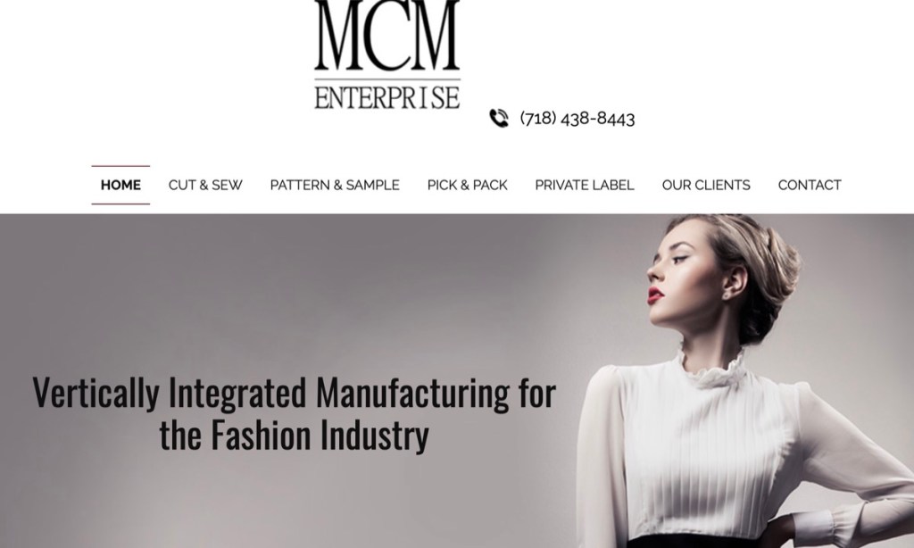 MCM Enterprise clothing manufacturer in New York