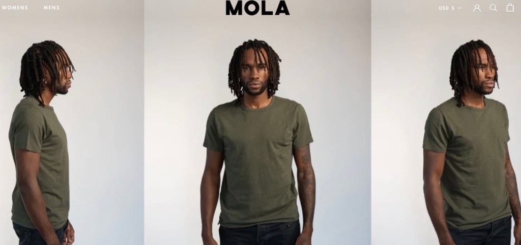 Mola clothing manufacturer in Los Angeles, California, USA