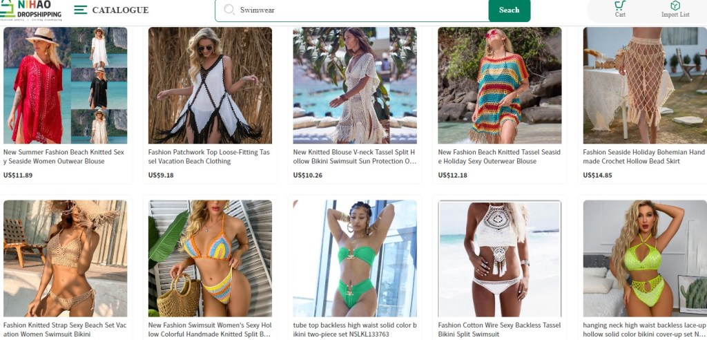 Nihao Dropshipping swimwear & bikinis dropshipping supplier