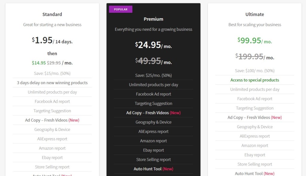 Pexda pricing