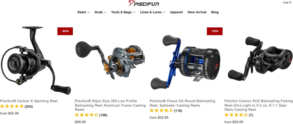 Piscifun fishing gear & tackle dropshipping supplier