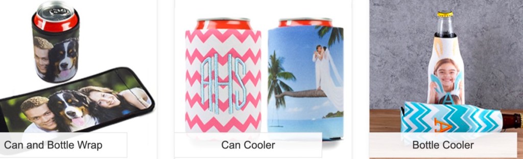 PrinterStudio koozie & can cooler print-on-demand supplier