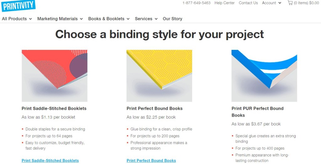 Printivity booklet print-on-demand company