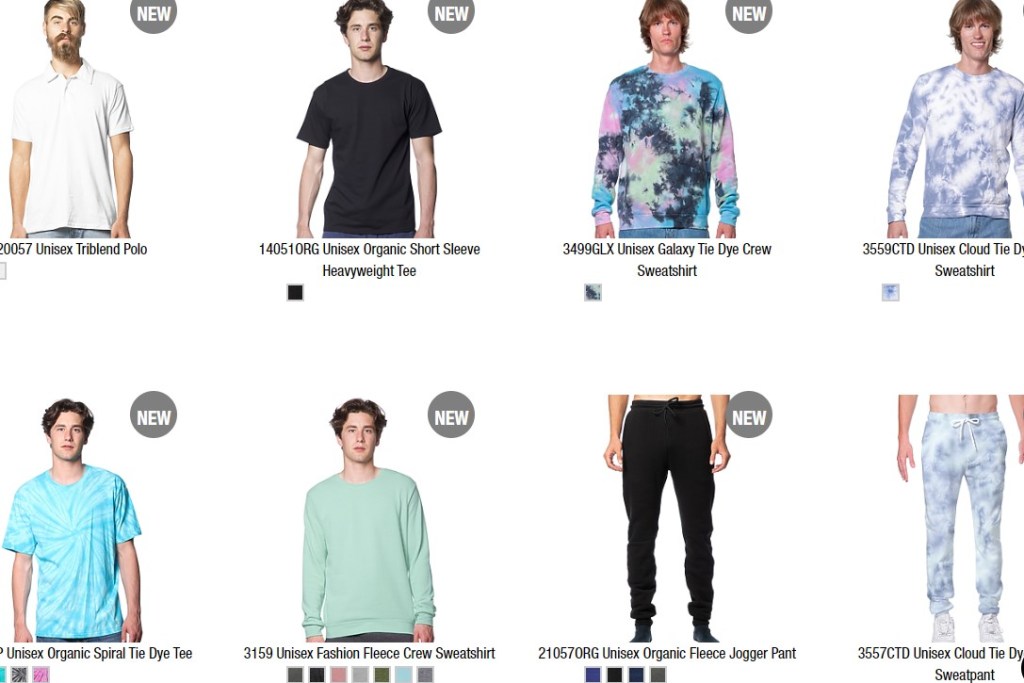 Royal Apparel men's fashion clothing dropshipping supplier