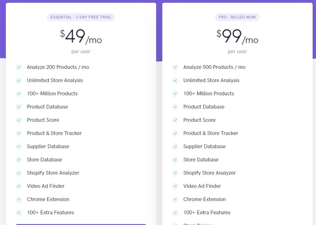 SaleSource pricing