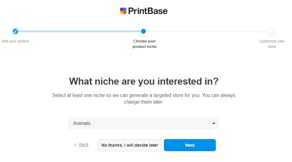 ShopBase setup process