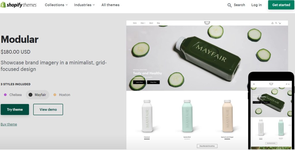 Shopify Modular theme