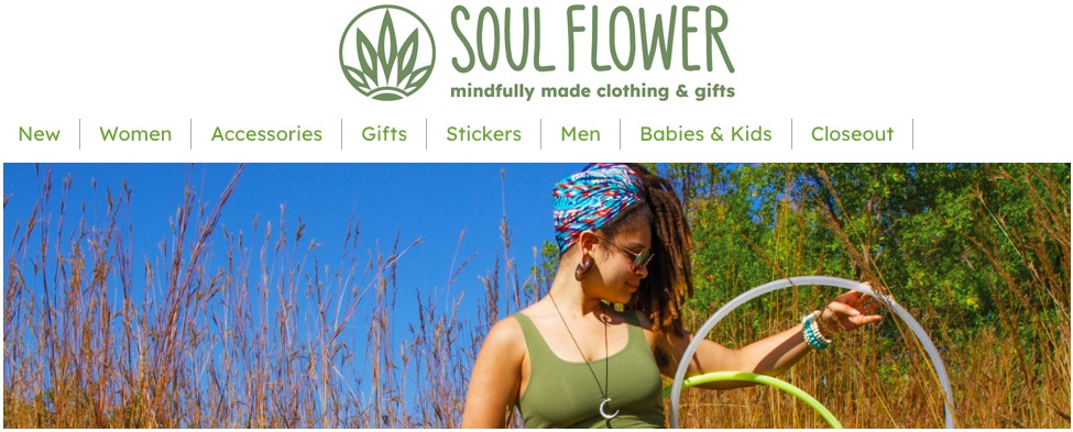 Soul Flower retro & vintage fashion clothing wholesaler