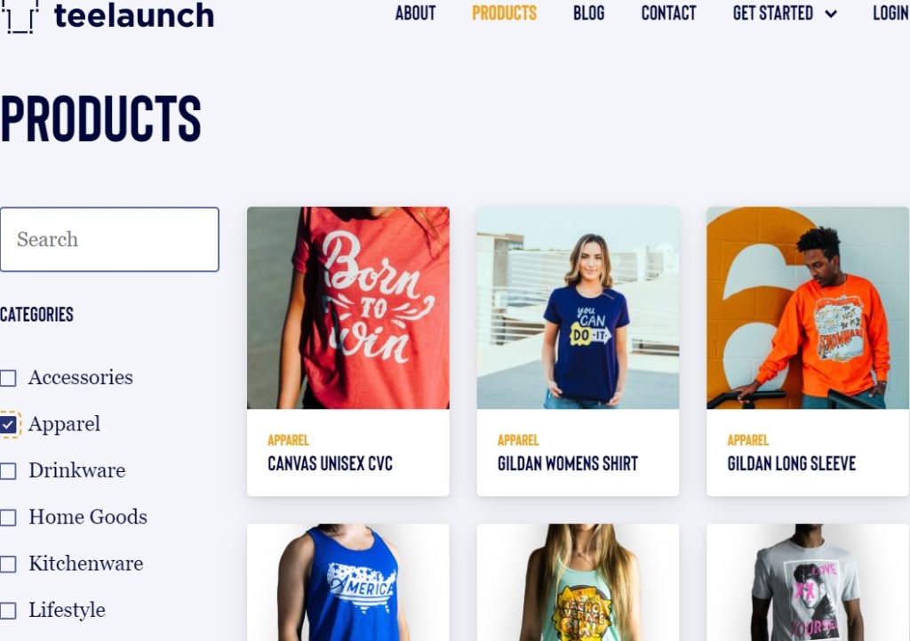 TeeLaunch fashion clothing print-on-demand company