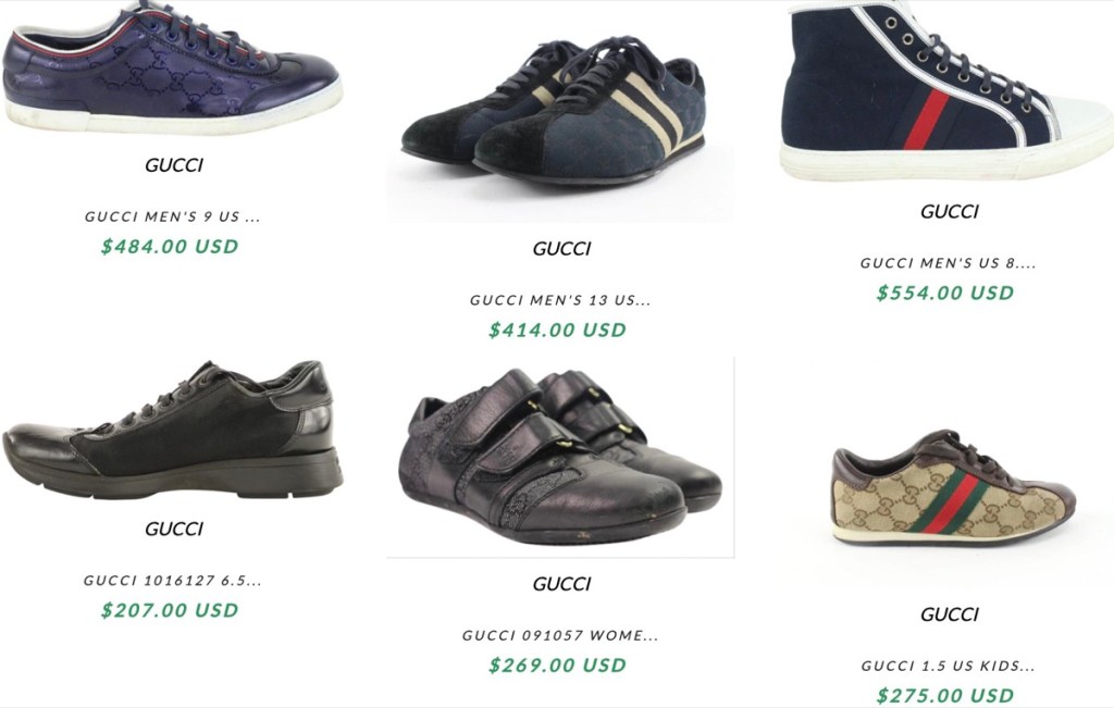 Bagriculture wholesale authentic Gucci shoes & sneakers supplier