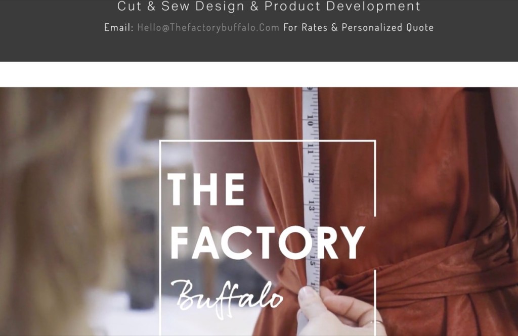 The Factory Buffalo clothing manufacturer in New York