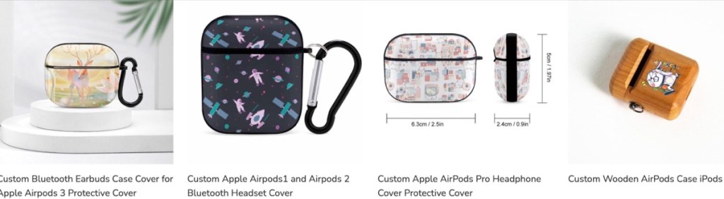 ThisNew custom AirPod case print-on-demand supplier