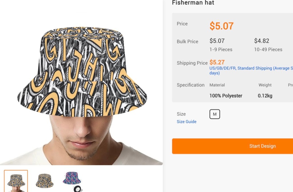 Yoycol custom bucket hat print-on-demand supplier