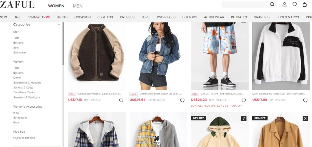 Zaful streetwear & urban fashion clothing dropshipping supplier